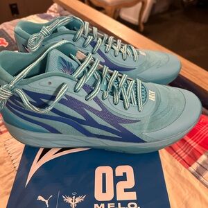 Melo men’s basketball shoes size 12.  Perfect condition.